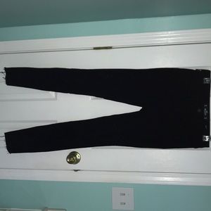 never worn black ripped jeans